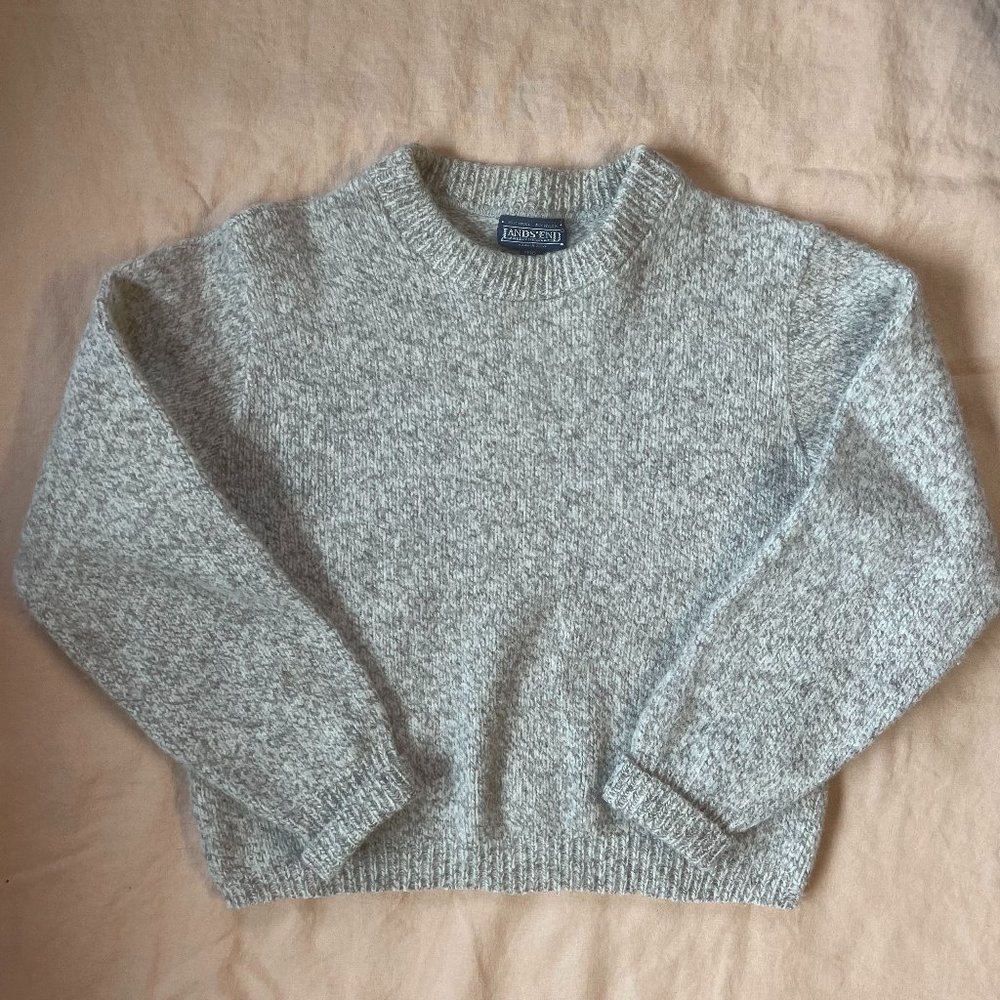 Land's End | Vintage Wool Crew Neck Sweater | M